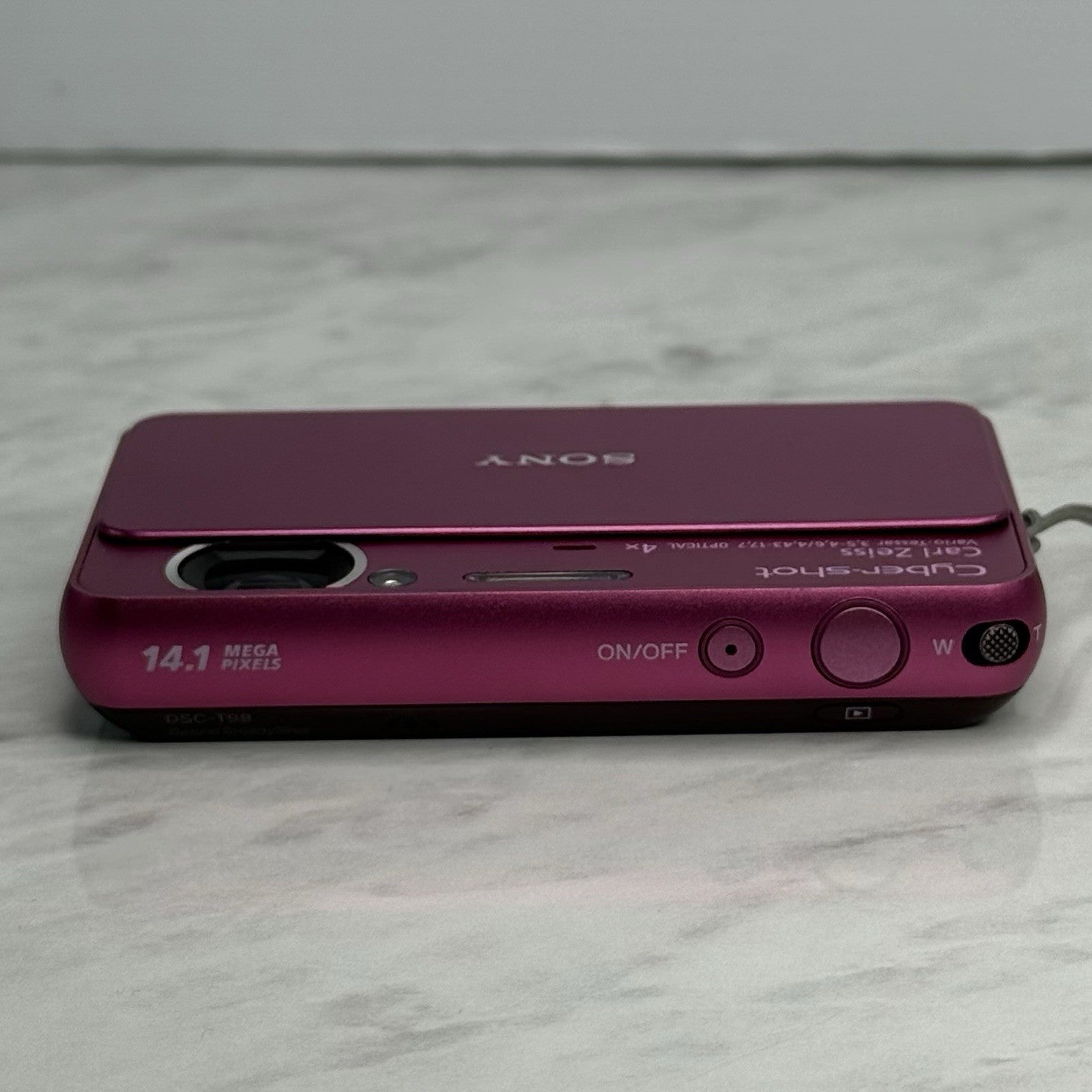 Sony Cyber-Shot DSC-T99 Pink Compact Digital Camera