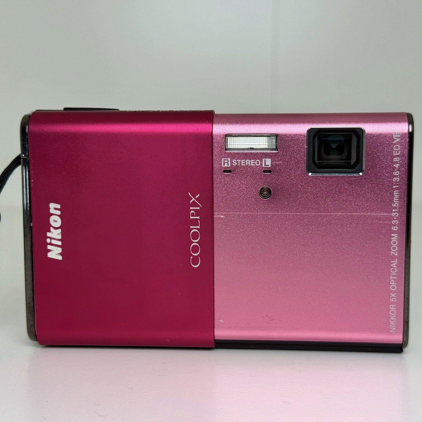 Nikon Coolpix S80 Pink Touchscreen Compact Digital Camera
