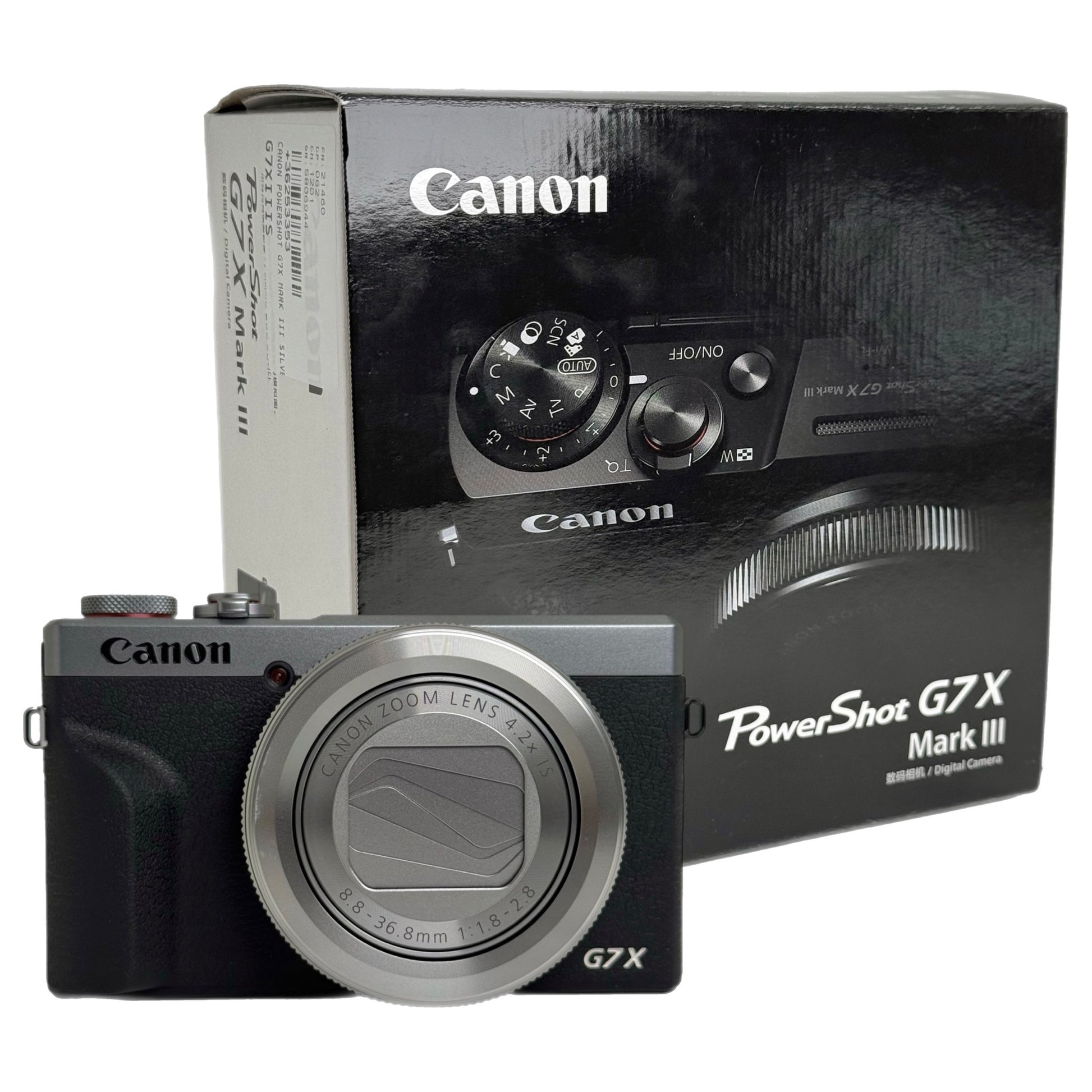 Canon PowerShot G7 X Mark III 20.1MP Compact Camera Silver