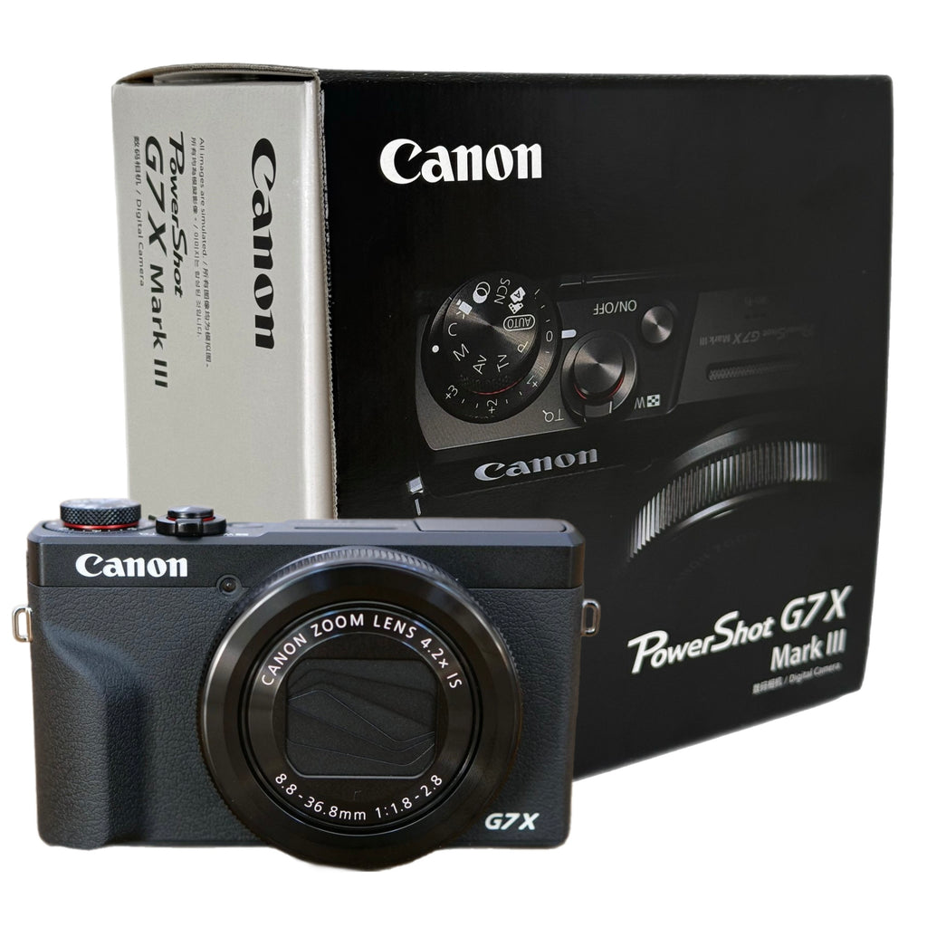 Canon PowerShot G7 X Mark III 20.1MP Compact Camera Black
