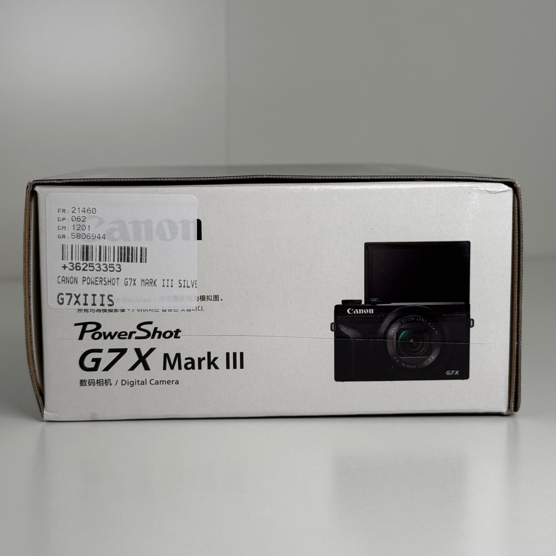 Canon PowerShot G7 X Mark III 20.1MP Compact Camera Silver