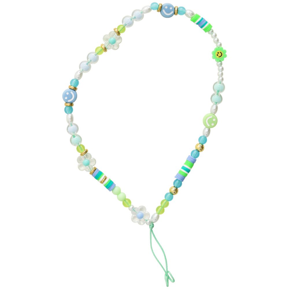 Green Beaded Wrist Strap