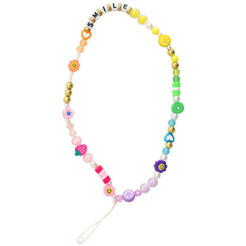 Rainbow Beaded Wrist Strap