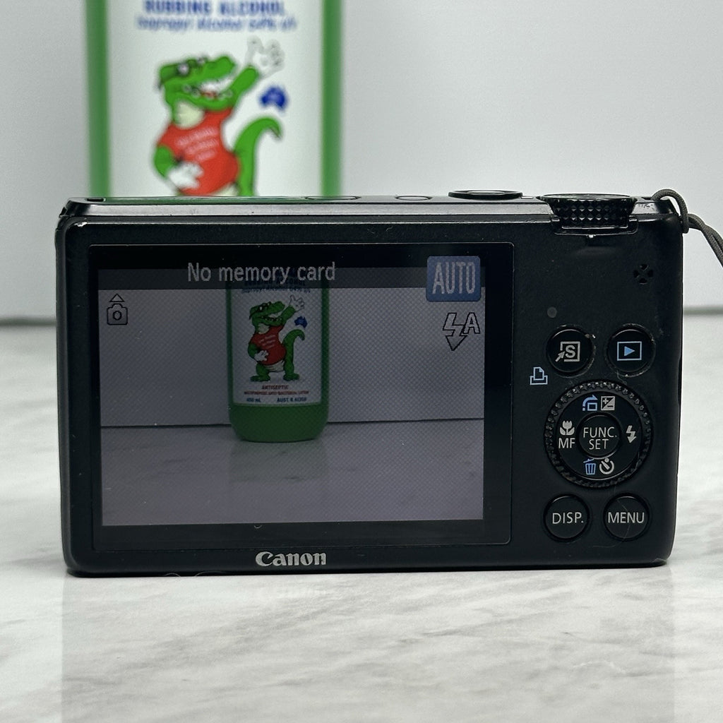 Canon PowerShot S95 Black Compact Digital Camera with Box +More TESTED & WORKING