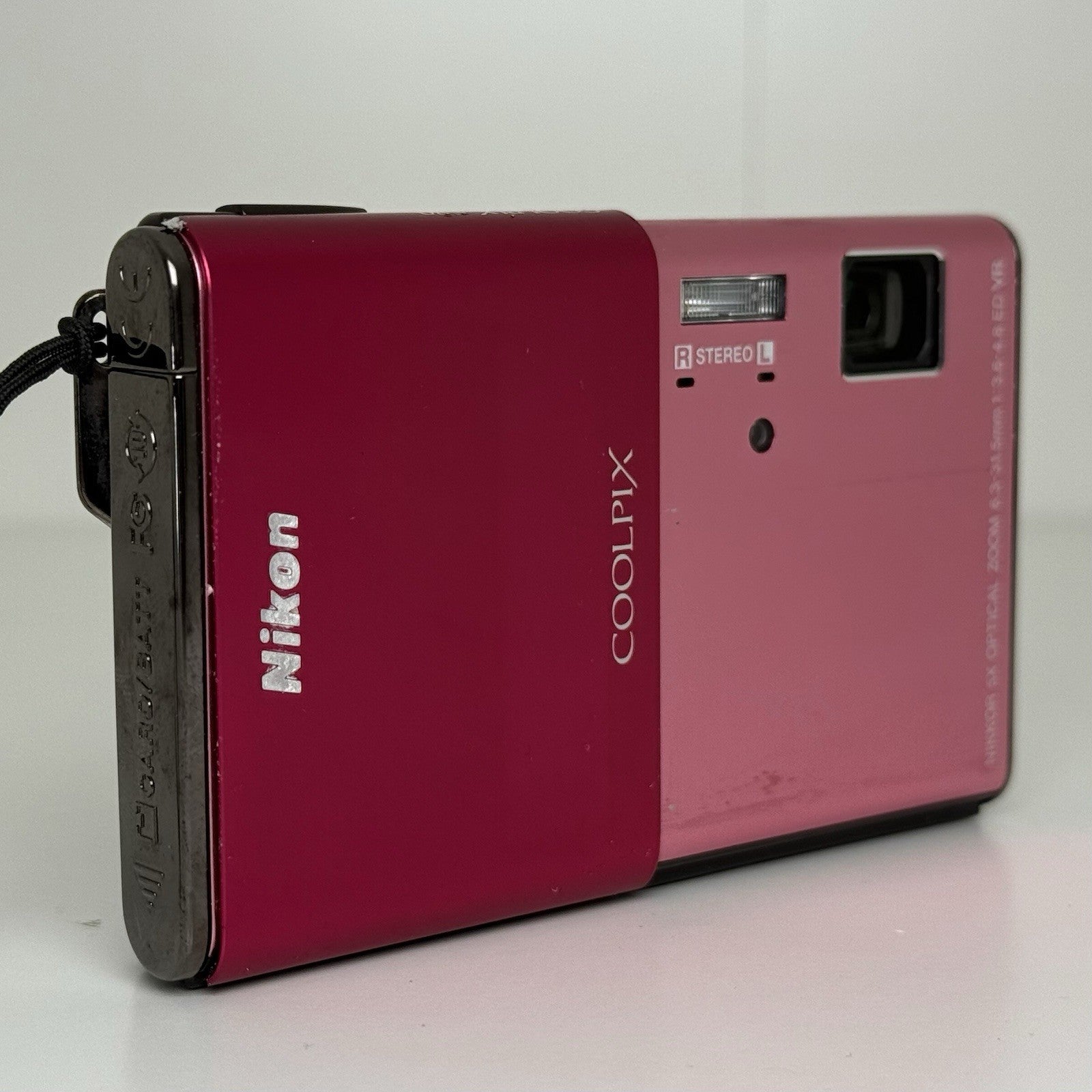 Nikon Coolpix S80 Pink Touchscreen Compact Digital Camera