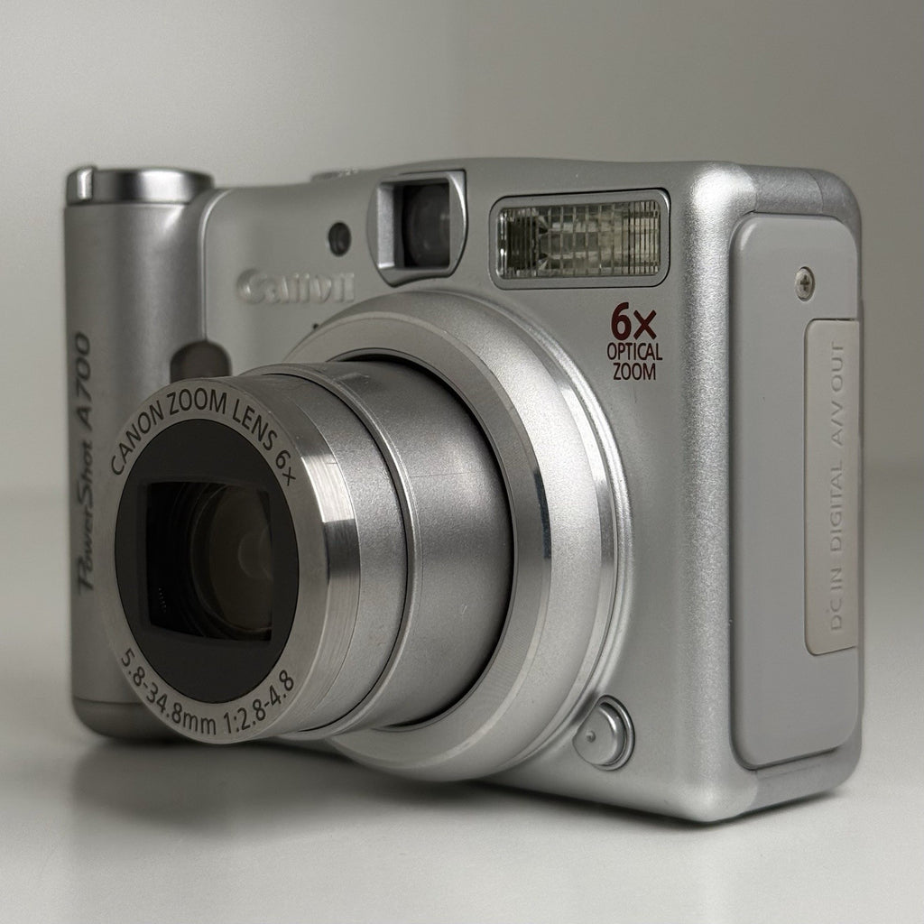 Canon PowerShot A700 Silver Compact Digital Camera + Box