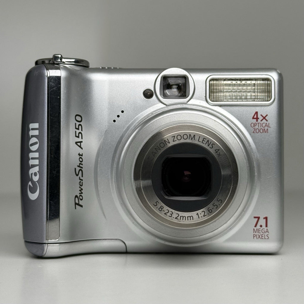 Canon Powershot A550 Silver Compact Digital Camera