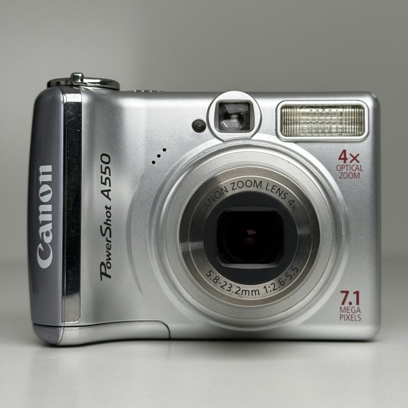 Canon Powershot A550 Silver Compact Digital Camera