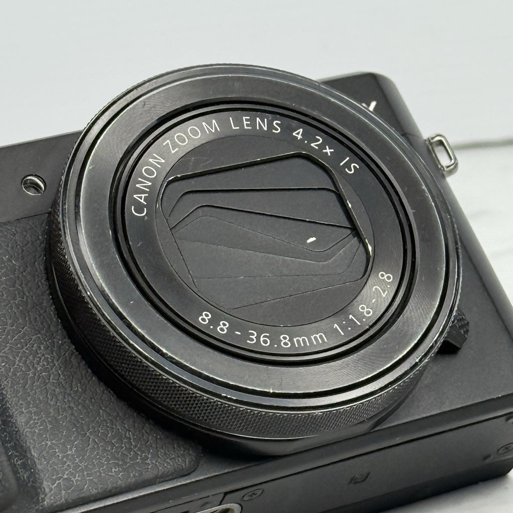 Canon PowerShot G7 X Mark II Black Digital Camera
