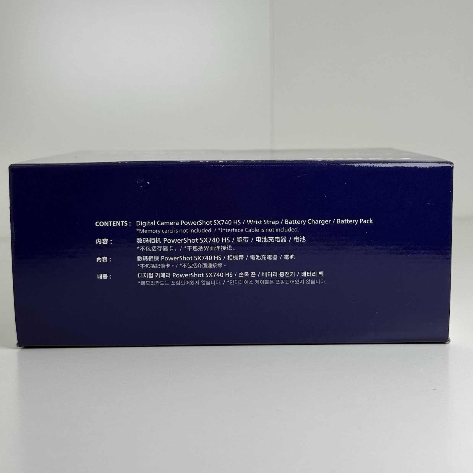 Canon PowerShot SX740 HS Point & Shoot Compact Camera Black BRAND NEW IN BOX!