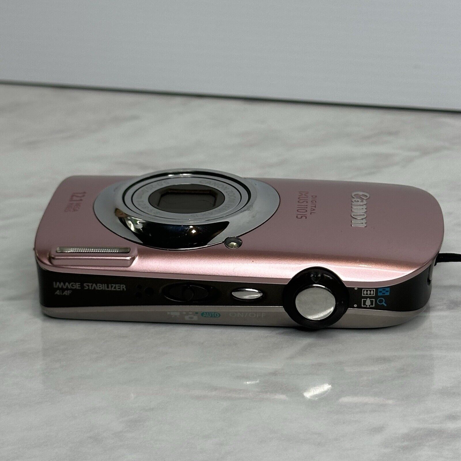 Canon IXUS 110 IS 12.1 MP Pink Compact Digital Camera