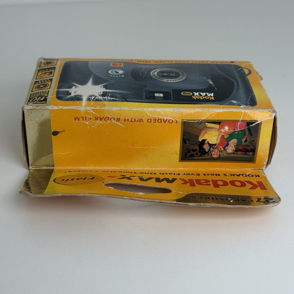 Kodak Max HQ Single Use Disposable Camera 27 Shots Exp 06/2004