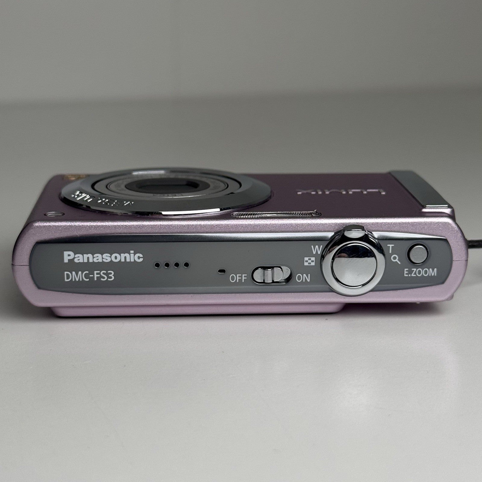 Panasonic Lumix DMC-FS3 Pink Compact Digital Camera