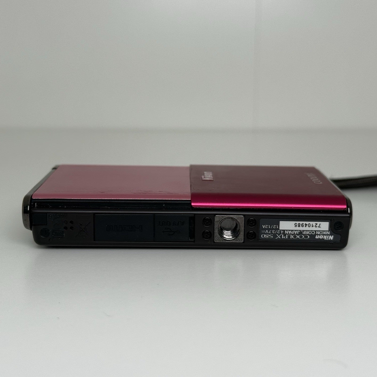 Nikon Coolpix S80 Pink Touchscreen Compact Digital Camera