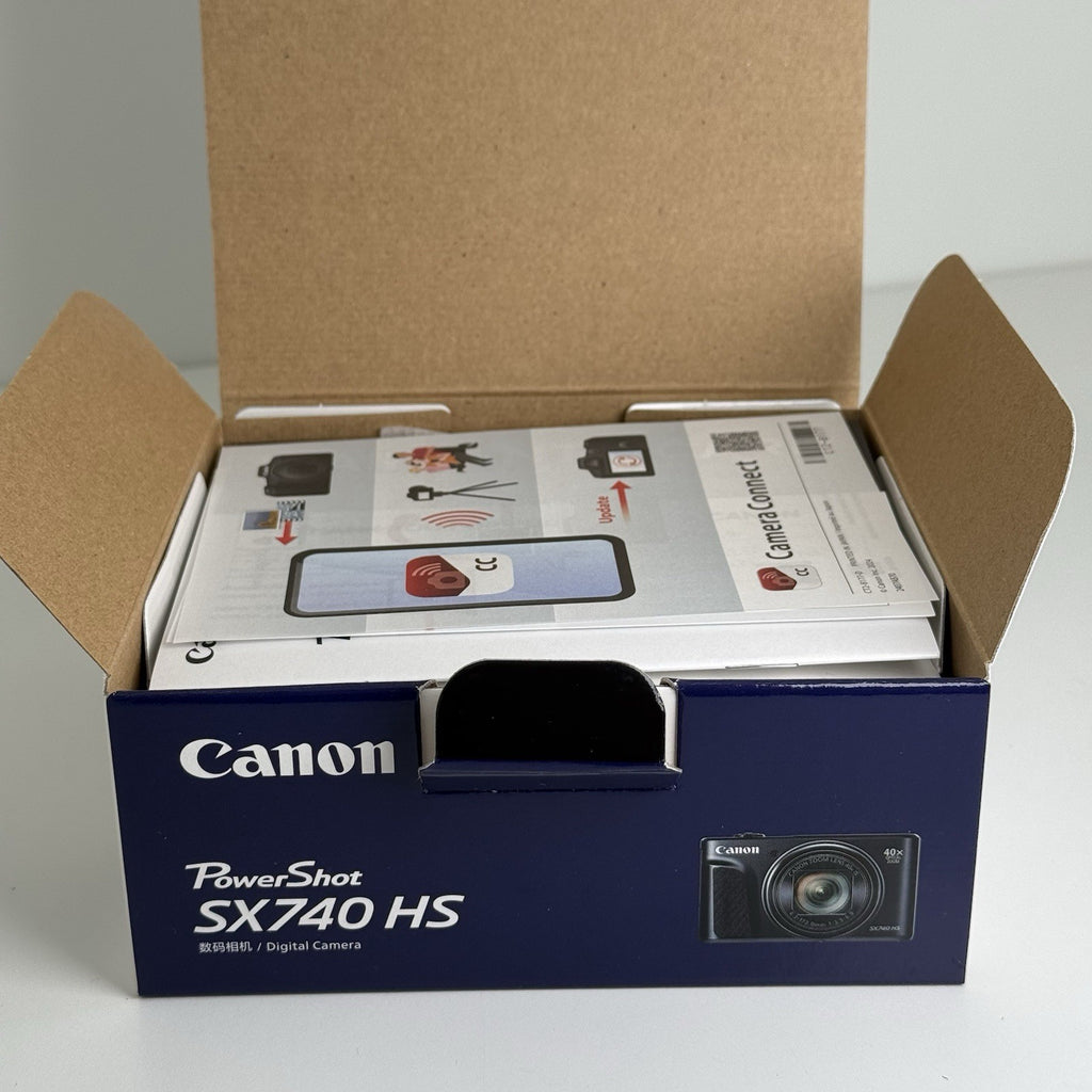 Canon PowerShot SX740 HS Point & Shoot Compact Camera Black BRAND NEW IN BOX!