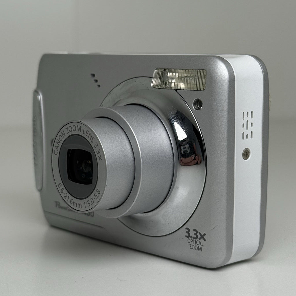 Canon Power Shot A480 Silver Compact Digital Camera