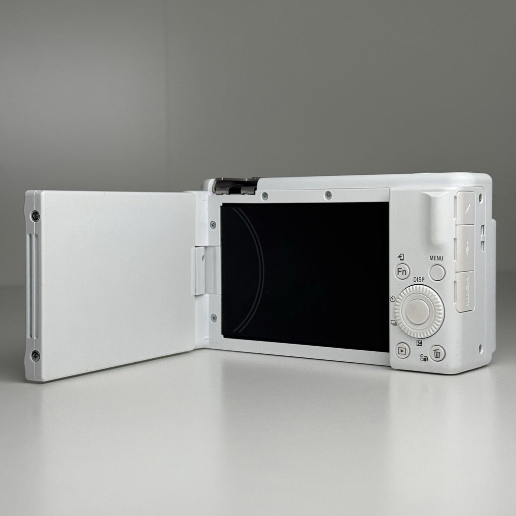Sony ZV-1F White Compact Digital Vlog Camera with Box + More