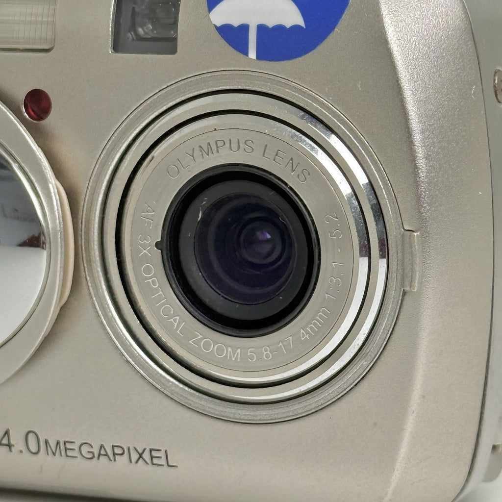 Olympus Stylus 410 Champagne Compact Digital Camera + Battery