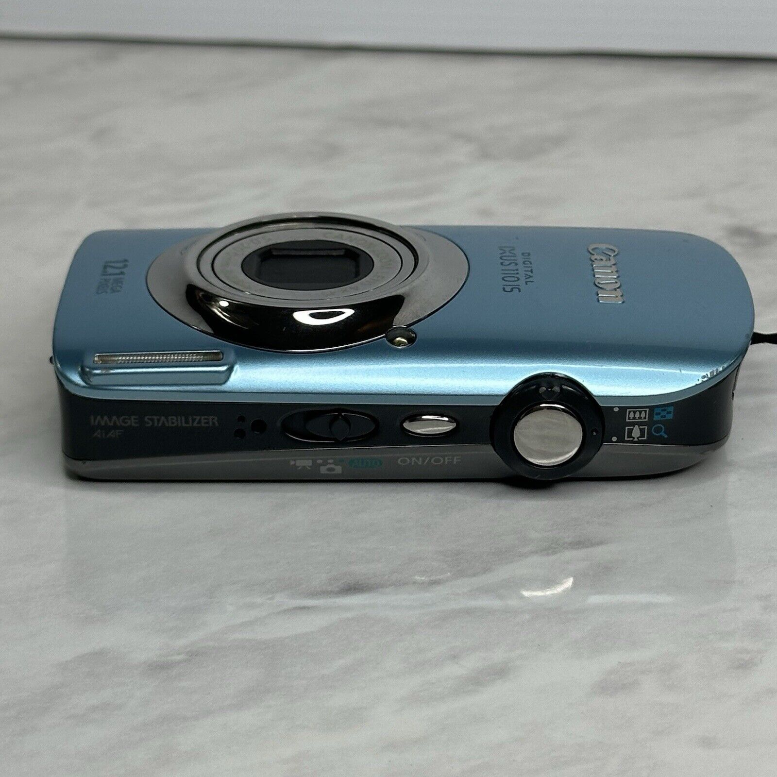 Canon IXUS 110 IS 12.1 MP Blue Digital Camera