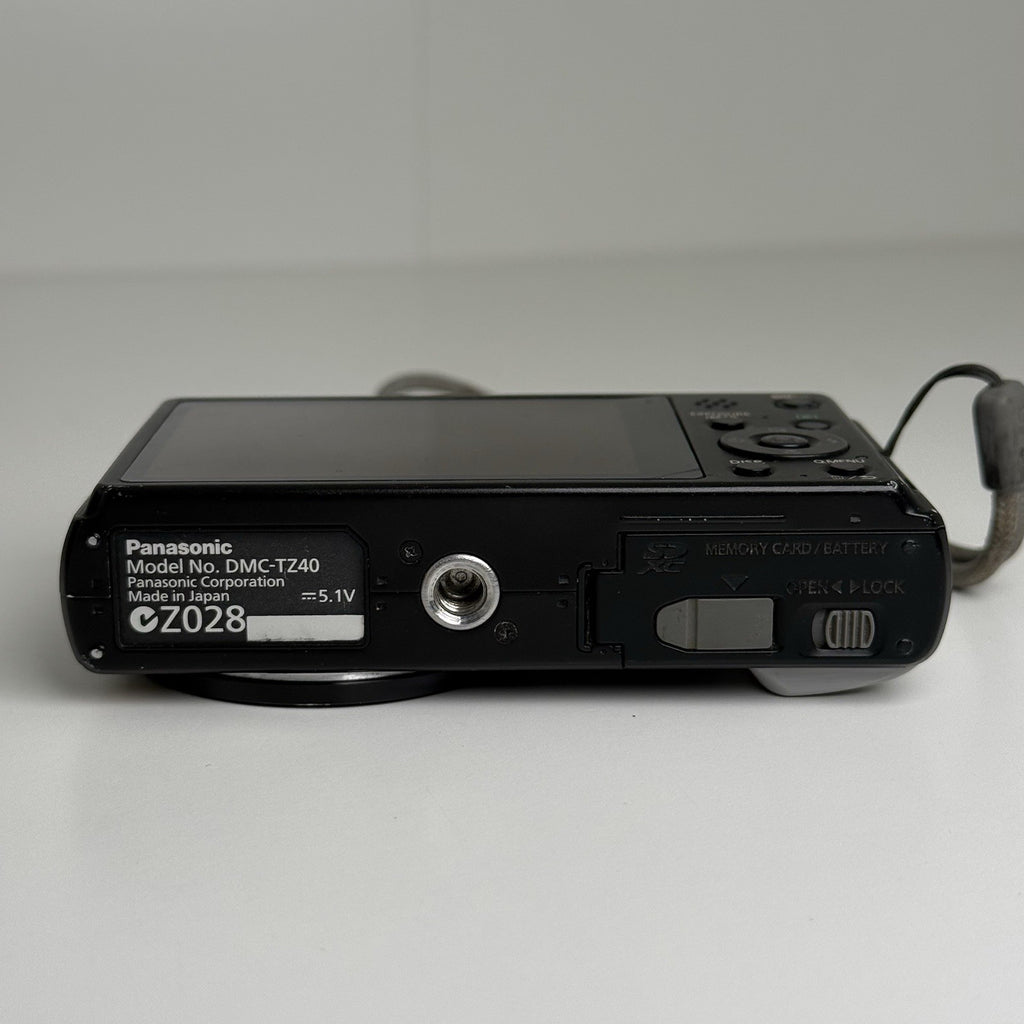 Panasonic Lumix DMC-TZ40 Black Compact Digital Camera