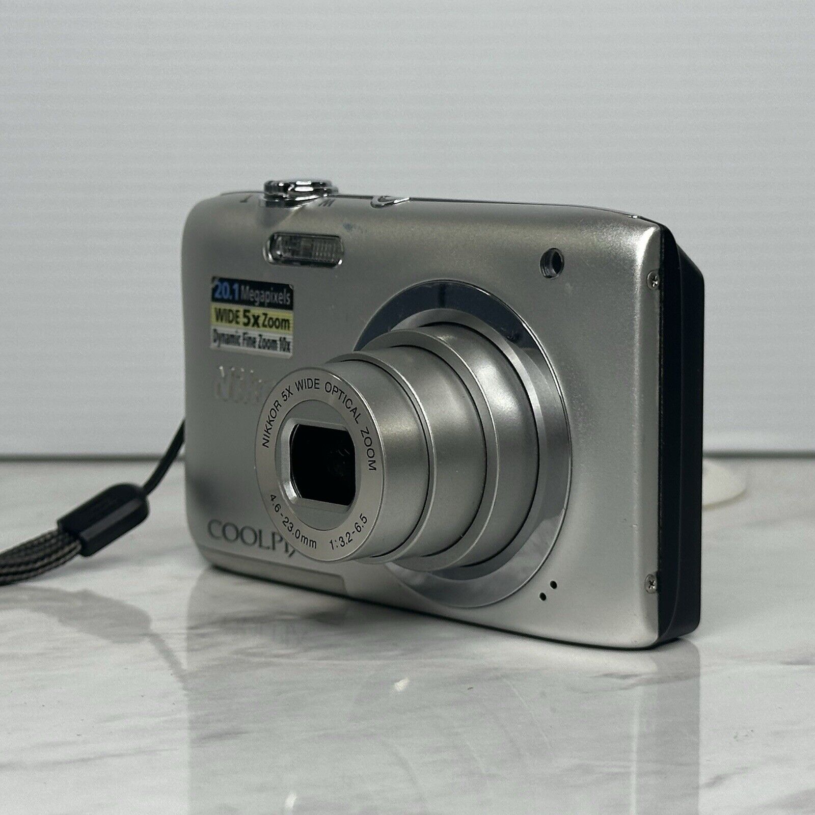 Nikon Coolpix A100 Champagne Silver Digital Camera
