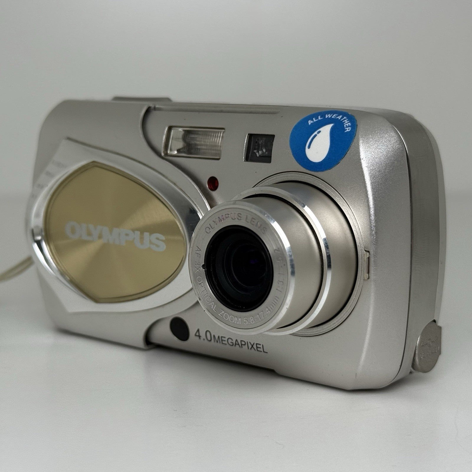 Olympus Stylus 400 Silver Compact Digital Camera