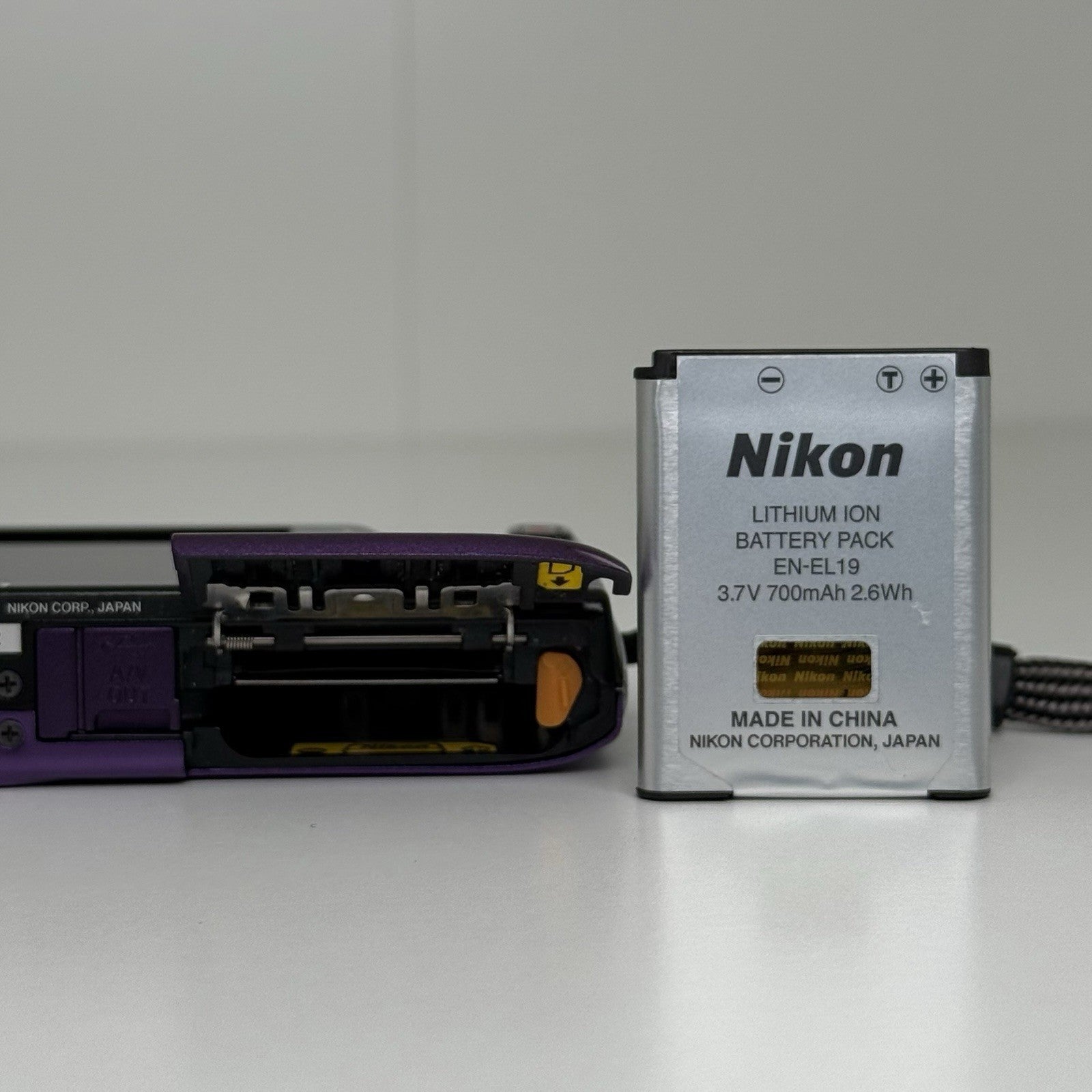 Nikon Coolpix S3100 Purple Compact Digital Camera + Battery