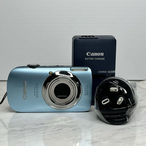 Canon IXUS 110 IS 12.1 MP Blue Digital Camera