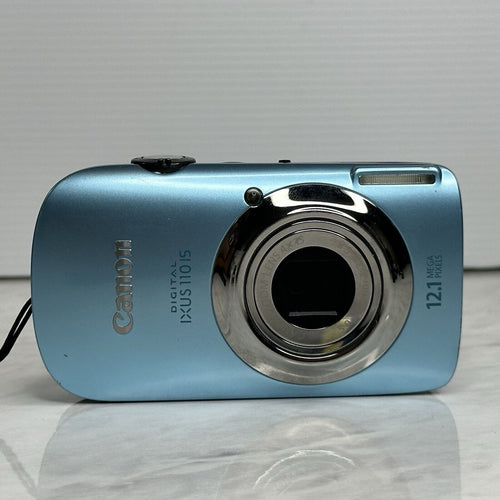 Canon IXUS 110 IS 12.1 MP Blue Digital Camera