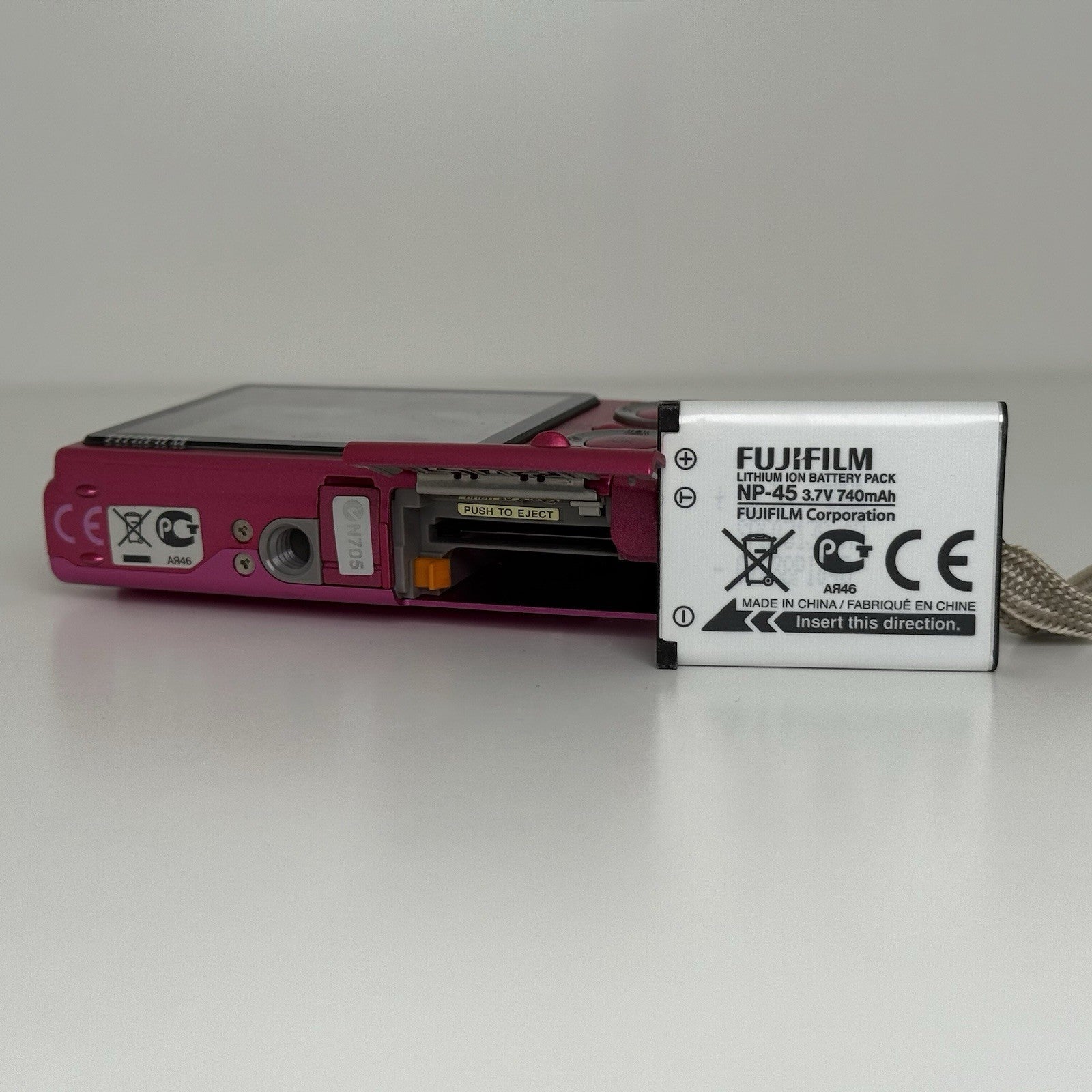 Fujifilm FinePix Z10fd Pink Compact Digital Camera
