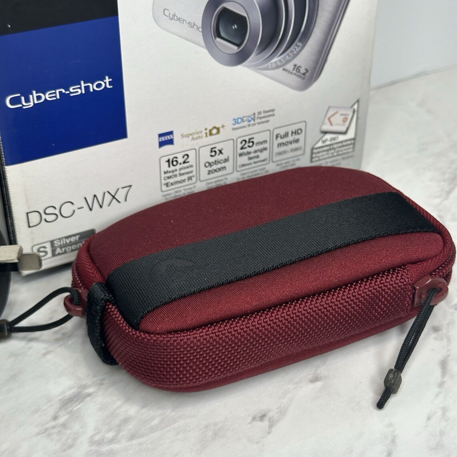 Sony CyberShot DSC-WX7 Grey Digital Camera