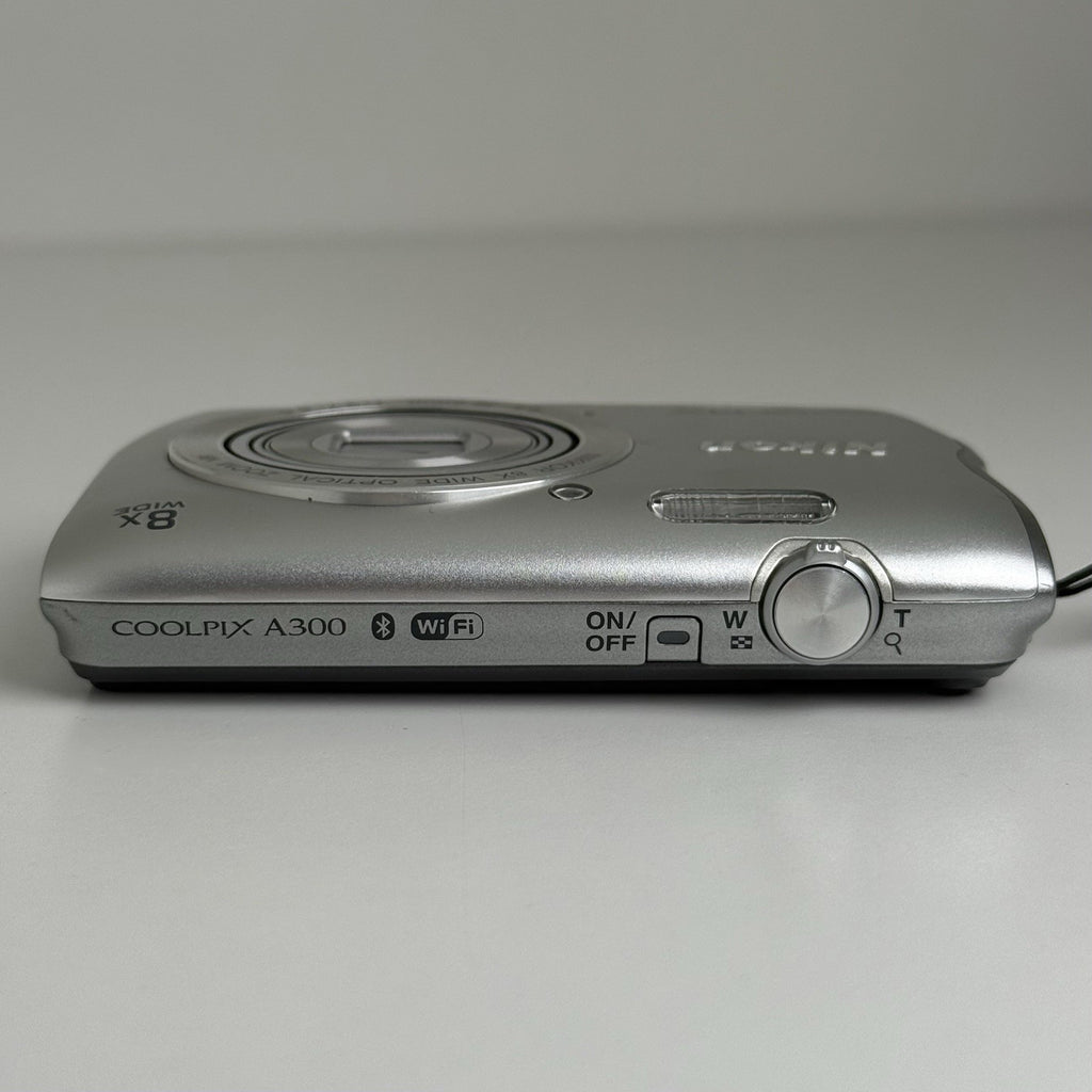 Nikon Coolpix A300 Silver Compact Digital Camera