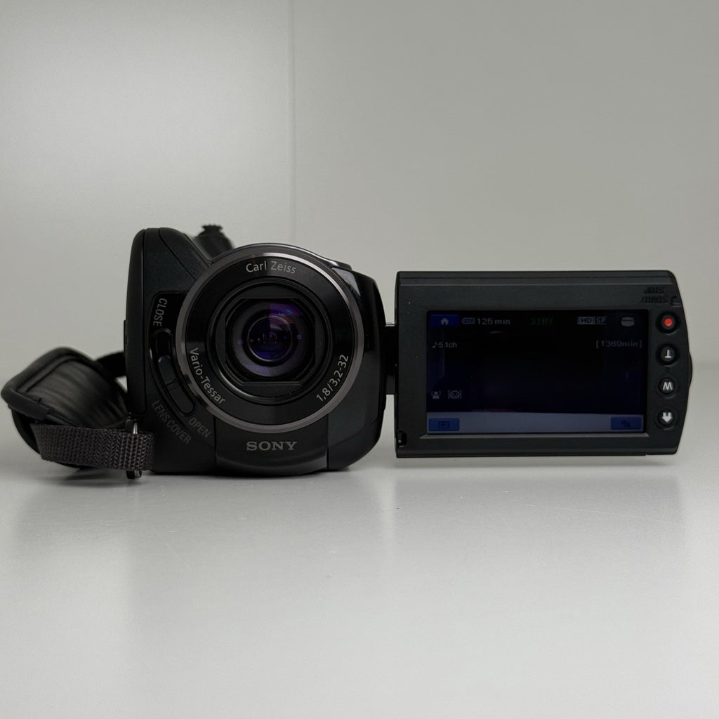 Sony HandyCam HDR-XR100E Black Compact FHD Camcorder Video Camera