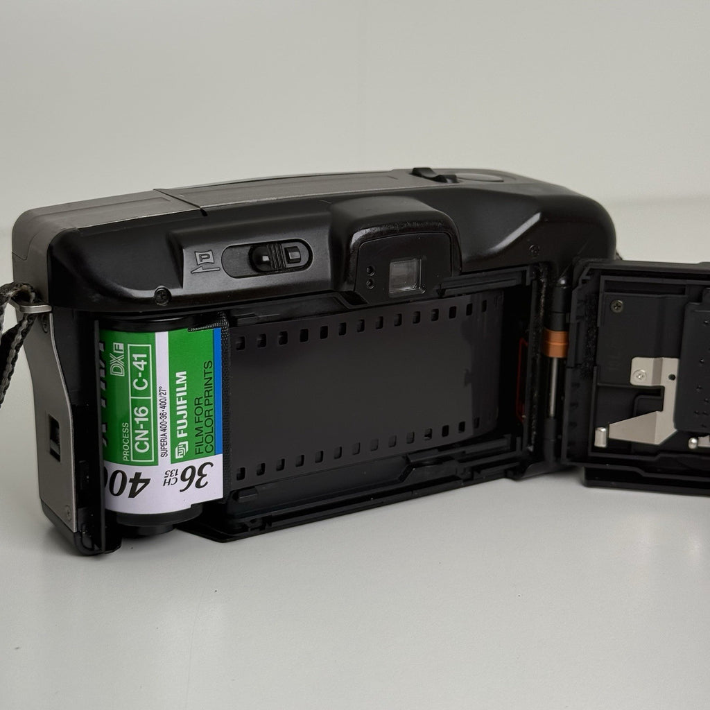 Canon Autoboy SII Panorama 35mm Film Camera w/ Case & Strap S2