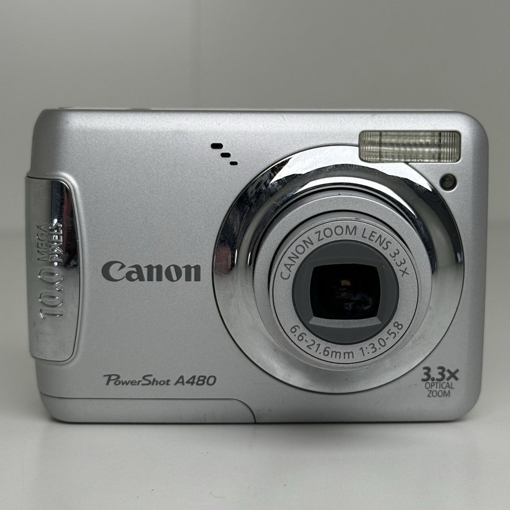 Canon Power Shot A480 Silver Compact Digital Camera