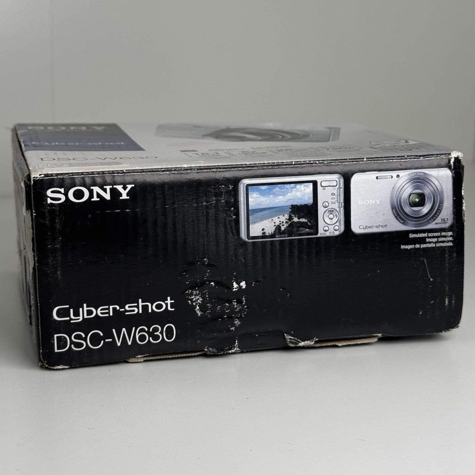 Sony Cybershot DSC-W630 Purple Compact Digital Camera