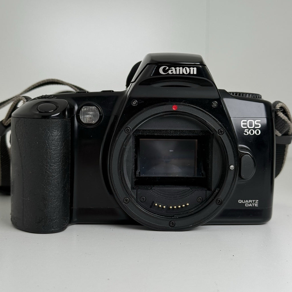Canon EOS 500 35mm SLR Film Camera with Sigma 28-200mm Lens