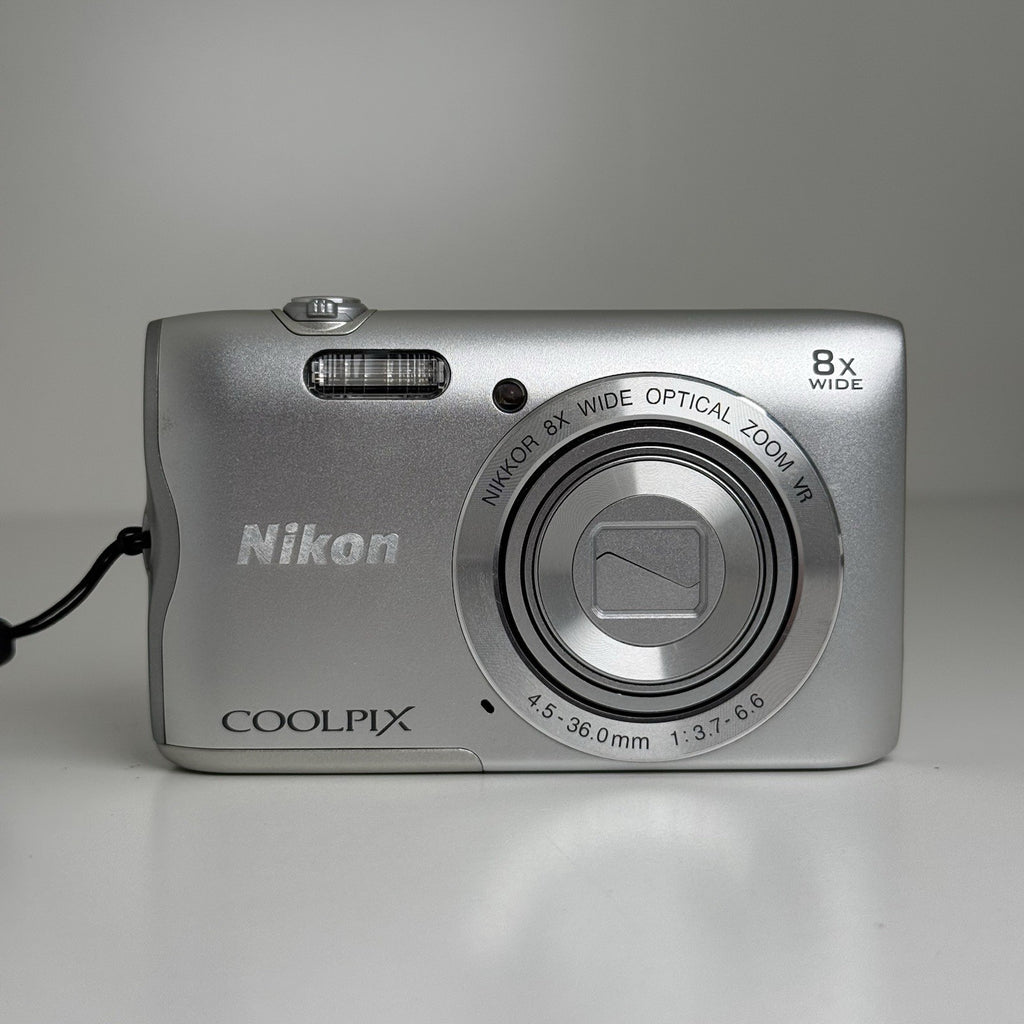 Nikon Coolpix A300 Silver Compact Digital Camera