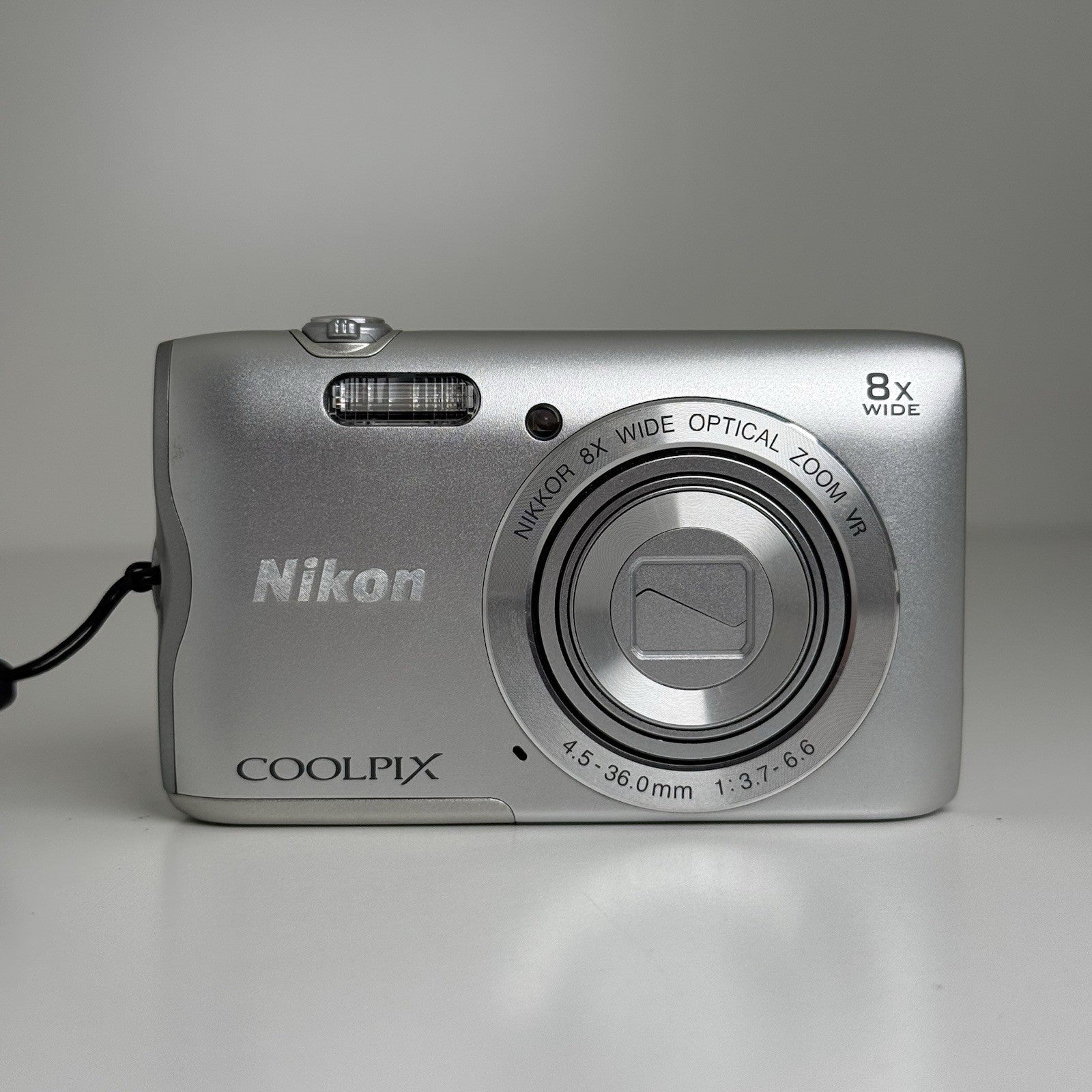 Nikon Coolpix A300 Silver Compact Digital Camera