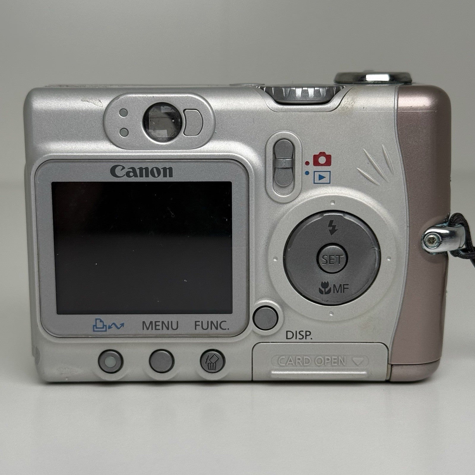 Canon PowerShot A510 Silver Compact Digital Camera FOR PARTS!