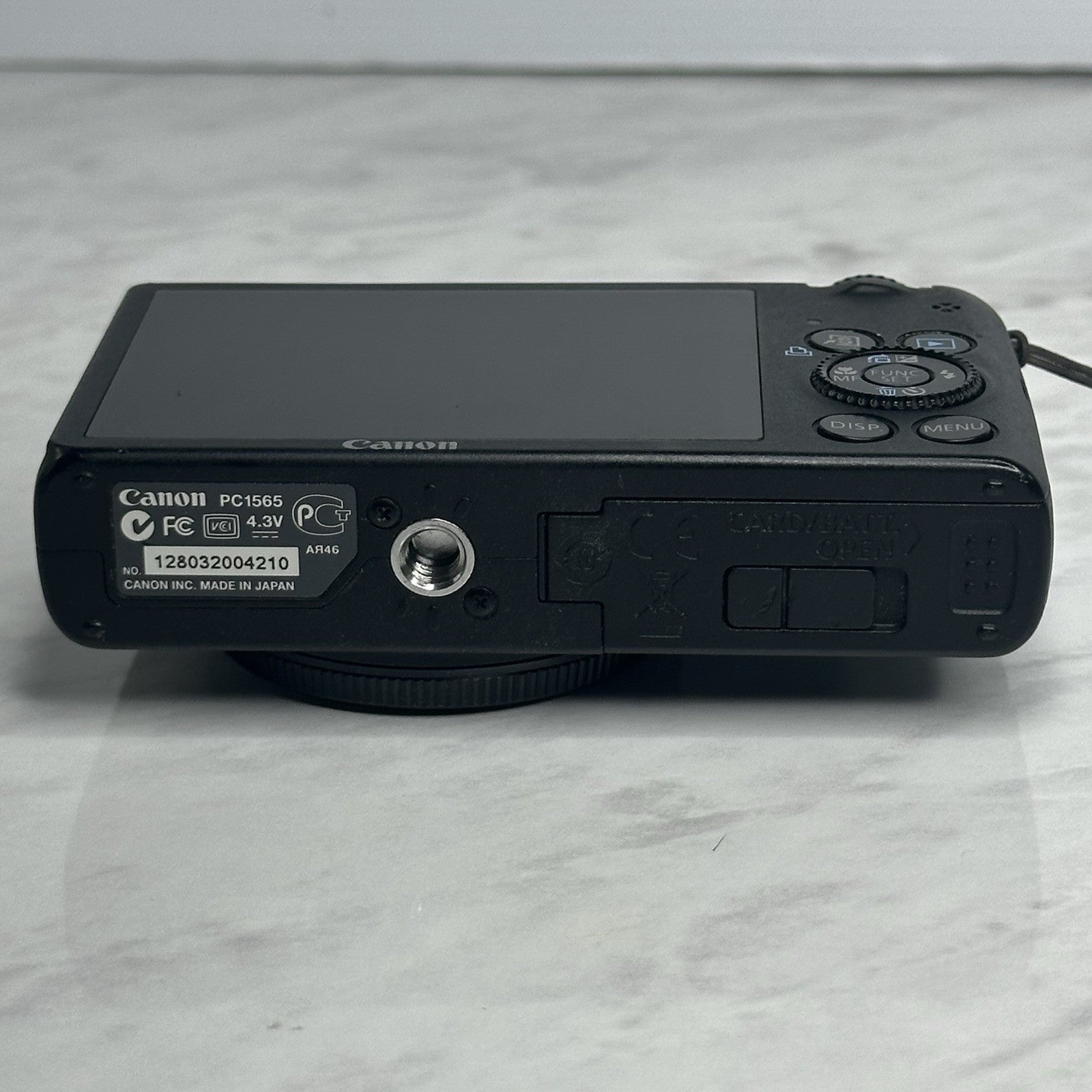 Canon PowerShot S95 Black Compact Digital Camera with Box +More TESTED & WORKING