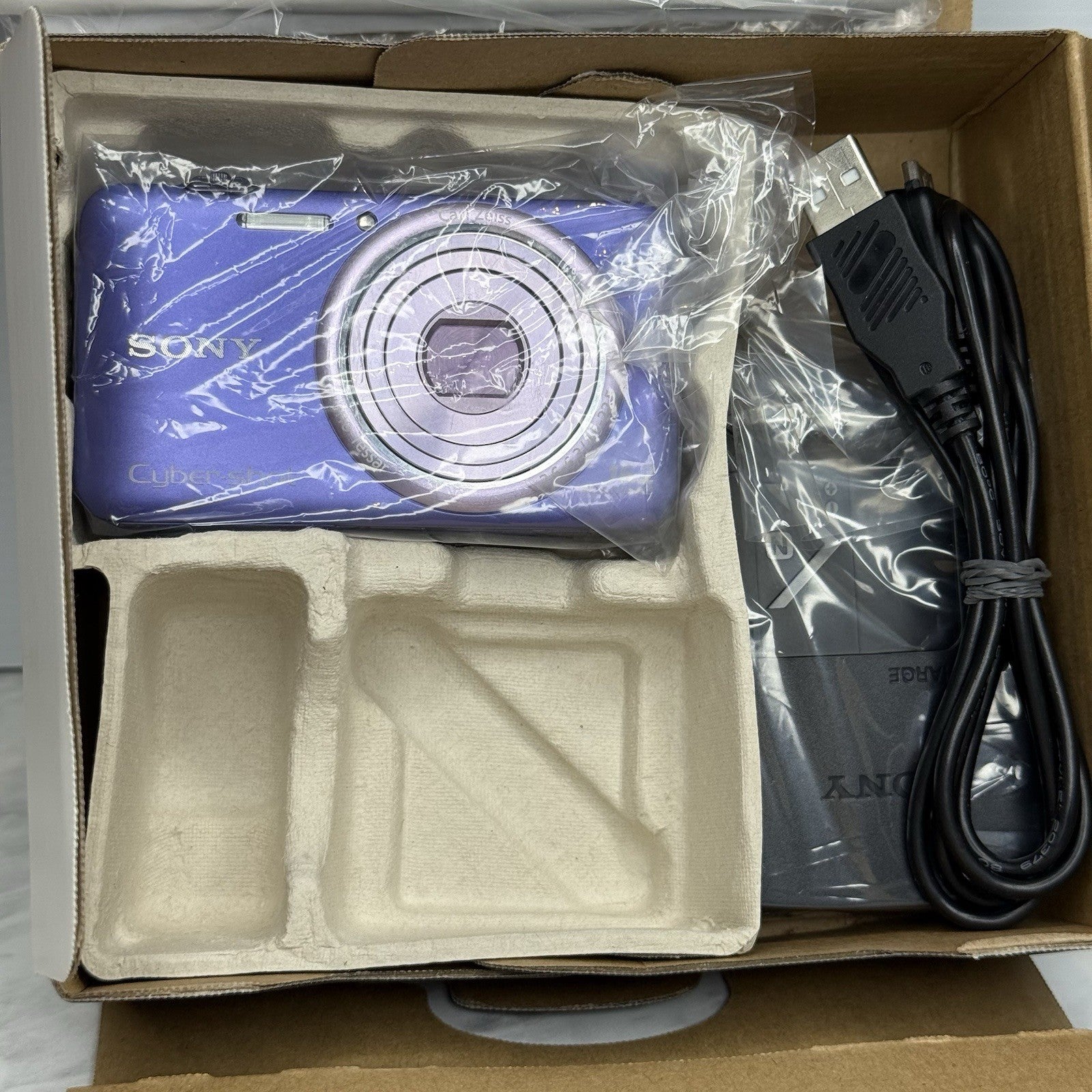 Sony Cybershot DSC-WX7 Purple Digital Camera - JAPANESE