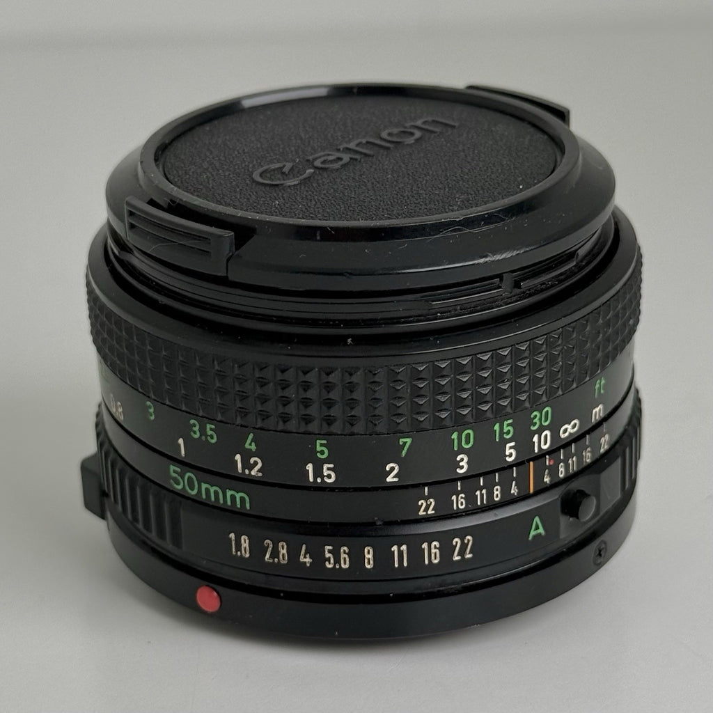 Canon FD 50mm 1:1.8 Prime Camera Lens
