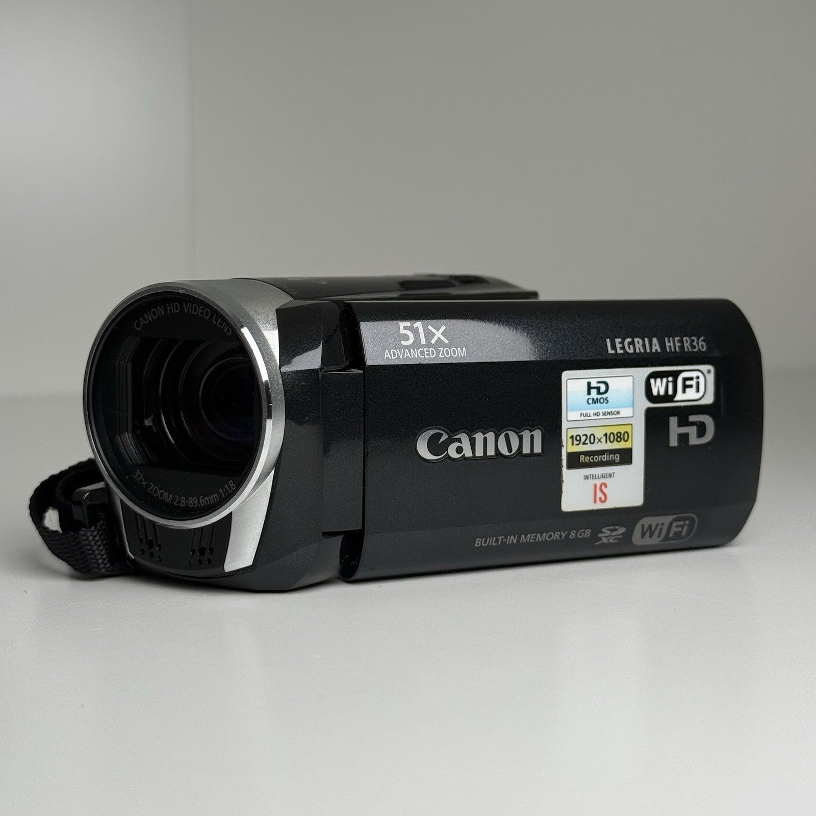 Canon Legria HFR36 Black Compact Camcorder