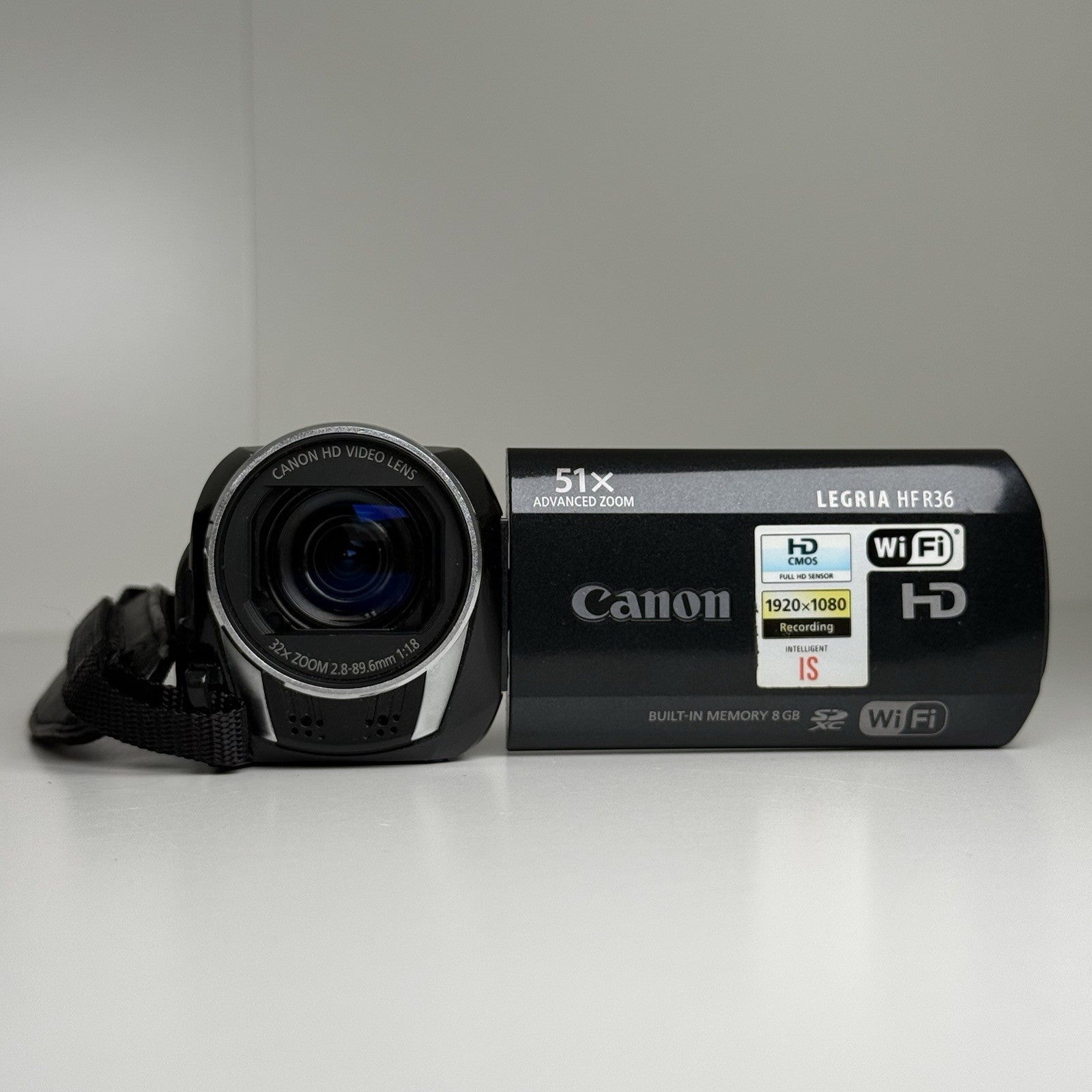 Canon Legria HFR36 Black Compact Camcorder