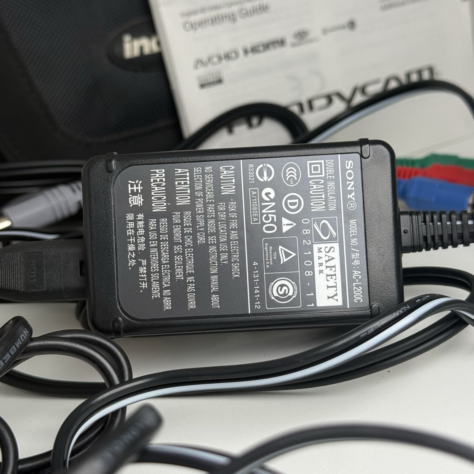 Sony HandyCam HDR-XR100E Black Compact FHD Camcorder Video Camera