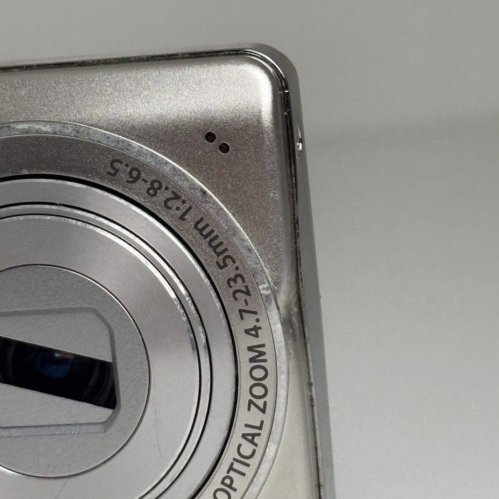 Olympus Stylus Mju 5010 Silver Compact Digital Camera FOR PARTS ONLY!