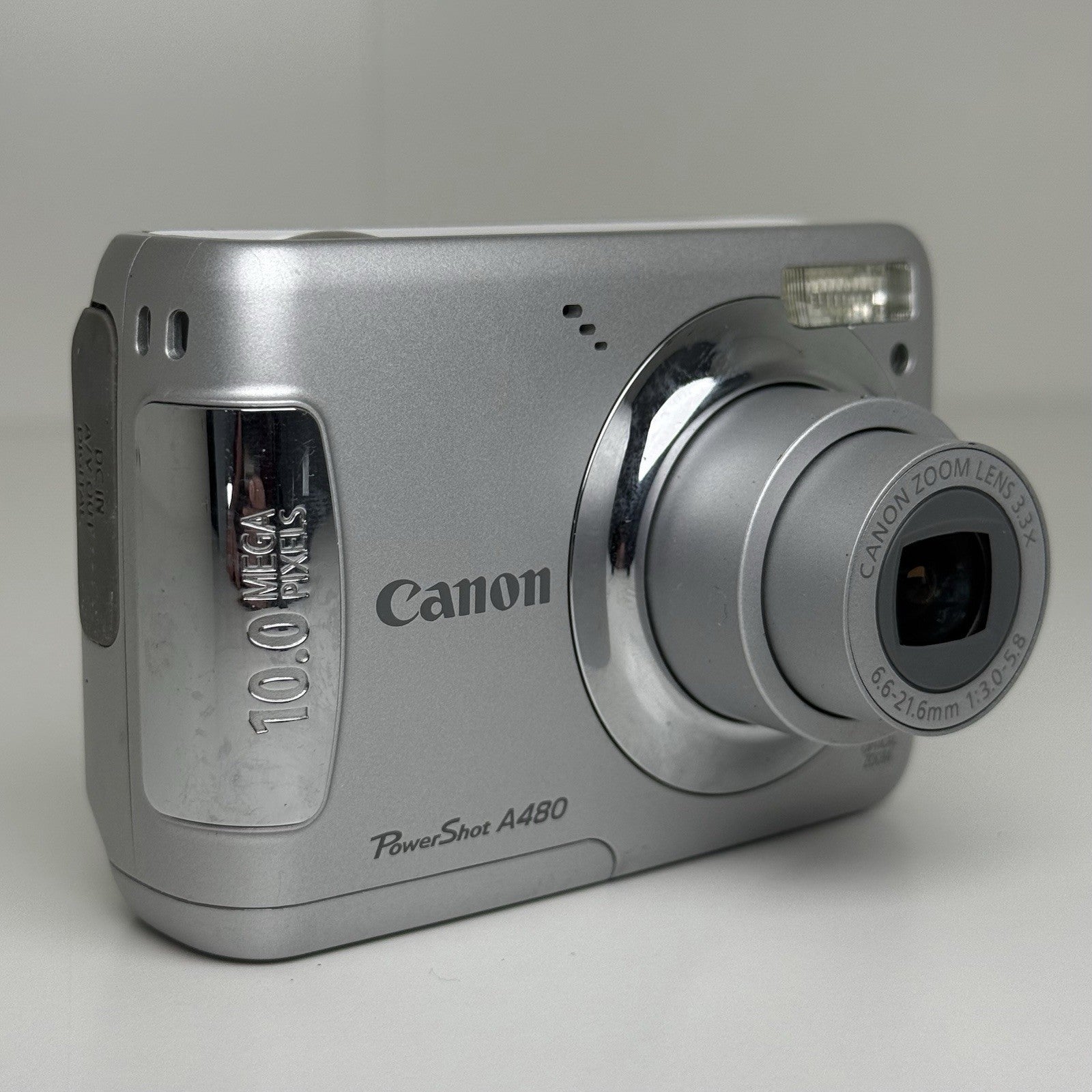 Canon Power Shot A480 Silver Compact Digital Camera