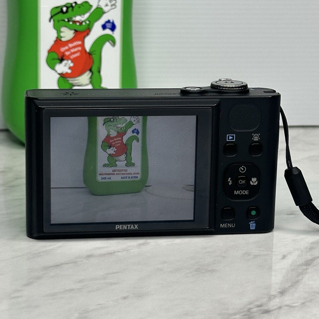 Pentax Optio RZ18 Black Digital Camera