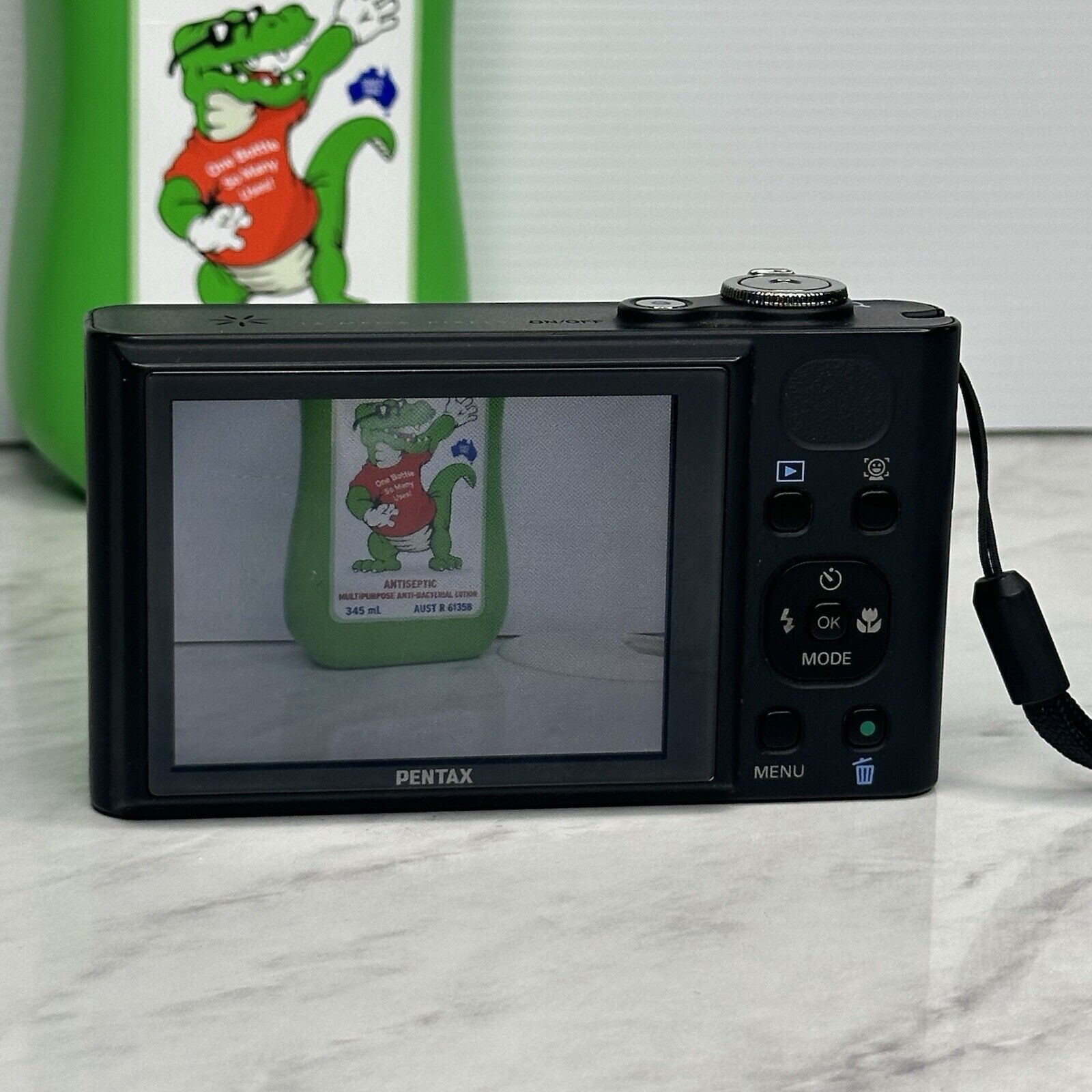 Pentax Optio RZ18 Black Digital Camera
